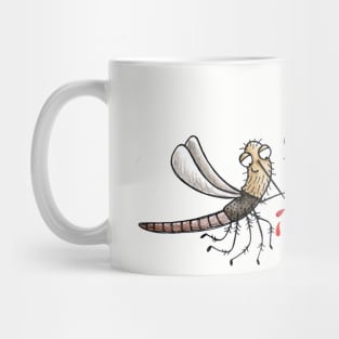 Blutcocktail - Blood Cocktail - Mücke - Mosquito - Midge Mug